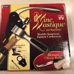 Wine Mastique cork screw- incomplete set
